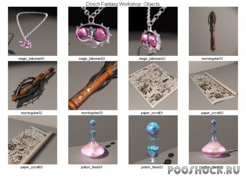 Dosh 3D - Fantasy Objects