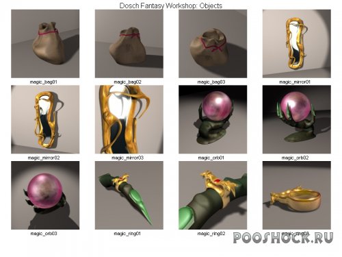 Dosh 3D - Fantasy Objects