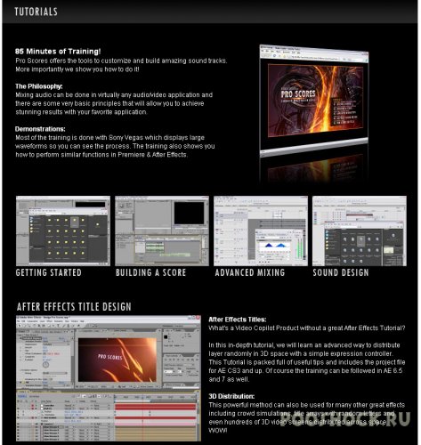 Video Copilot - Pro Scores Cinematic Music Design Tools