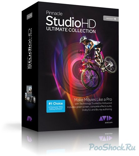 Pinnacle Studio™ HD v.15 Ultimate Collection (Полная версия, с бонус-контентом)