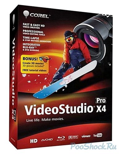 Corel VideoStudio Pro X4 v14.0.0.342 (Multilang\RUS) +Bonus Content