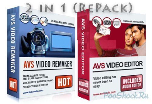 AVS Video Editor 6.0.1.182 +AVS Video ReMaker 4.0.4.134 RUSENG RePack