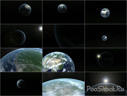 Videohive - high quality earth animations pack