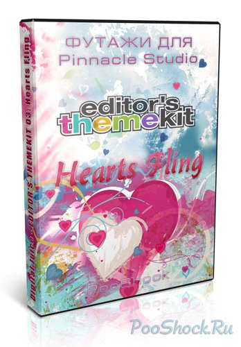 DJ - EDITOR'S THEMEKIT 03: Hearts Fling (AVI+ALP+SCN)