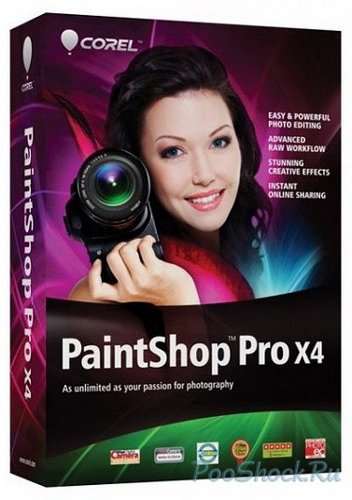 Corel PaintShop Pro X4 (14.0.0.332) RUSML