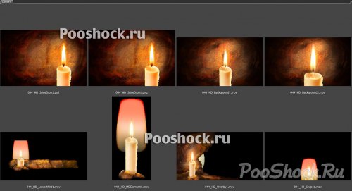 Digital Juice  set 44 Candle light (SD+HD)