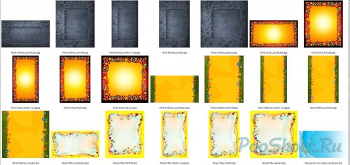 Digital Juice - Flower Power Canvases