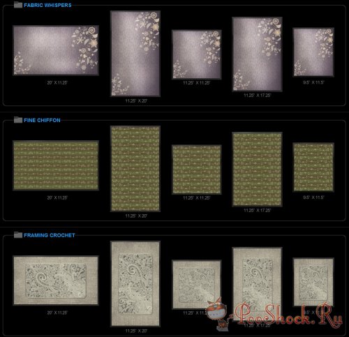 Digital Juice - Lace Canvases