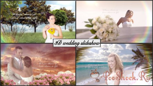 VideoHive - 3D Wedding slideshow (Project for After Effects)