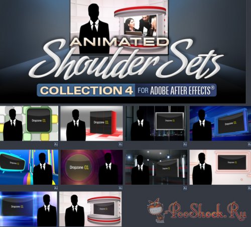 Digital Juice - Animated Shoulder Sets Collection 4 (for After Effects)