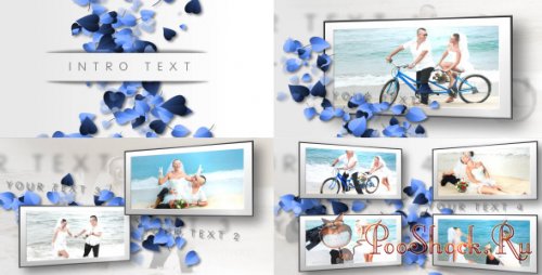 VideoHive - Hearts, Clean Wedding Slideshow (AE Project)