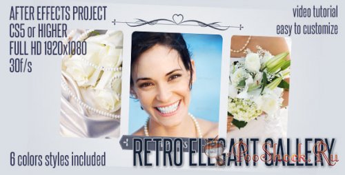 VideoHive - Elegant Retro Gallery (AE Project)