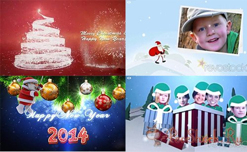 project pack New Year and Christmas (After Effects)