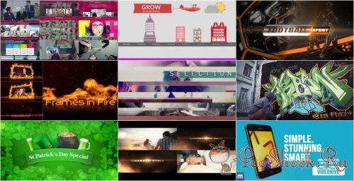 VideoHivePack-30 (After Effects Projects Pack)