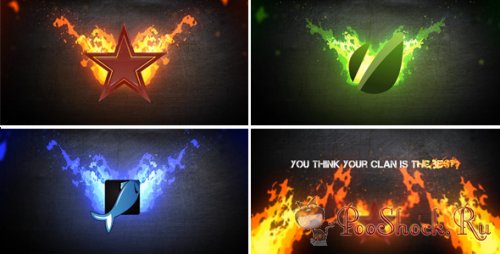 Videohive - Fire Logo (.aep)