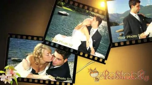 Revostock - Our Wedding Film Strips Memories V2