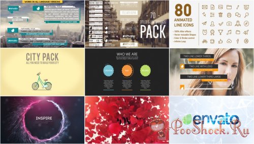 VideoHivePack-106 (After Effects Projects Pack)