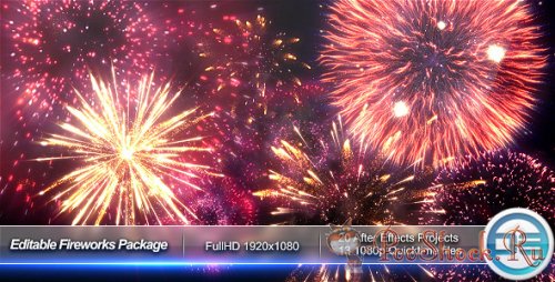 VideoHive - Editable Fireworks Package