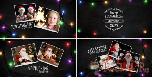 Videohive - Christmas Light Slideshow (.aep)