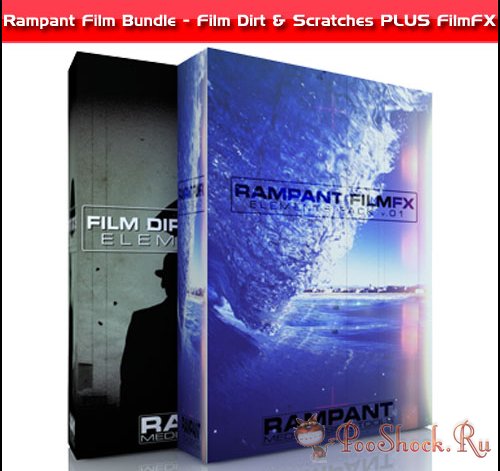 Rampant Design Tools – Film Dirt & Scratches + FilmFX (.mov)