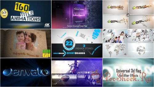 VideoHivePack - 138 (After Effects Projects Pack)