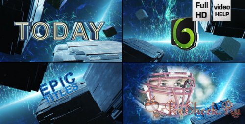 VideoHive - Epic Cube Trailer (.aep)