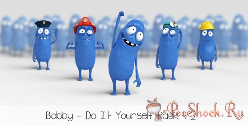 VideoHive - Bobby - Character Animation DIY Pack (.aep)