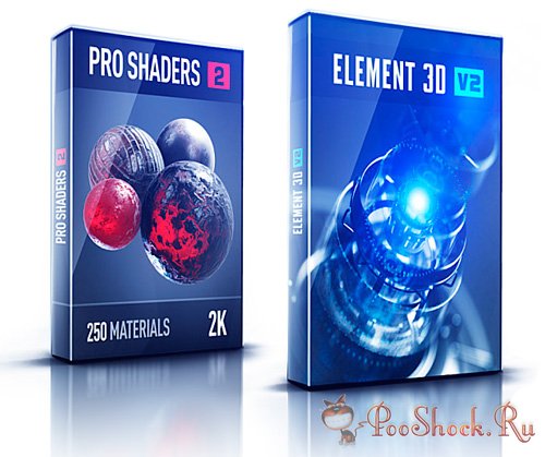 Video Copilot - Element 3D v2.0.7.2008 + Pro Shaders V2