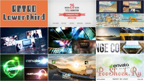 VideoHivePack - 167 (After Effects Projects Pack)