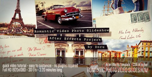 VideoHive - Romantic Photo Video Slideshow (.aep)