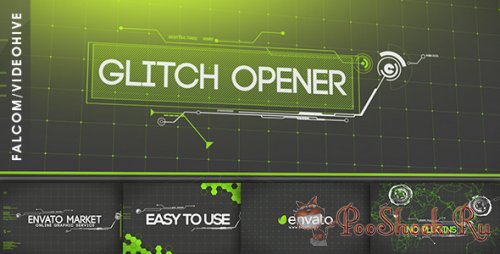 VideoHive -  Glitch Opener (.aep)