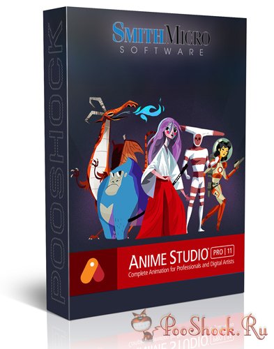 Anime Studio Pro 11 Build 15858 RePack (64bit)