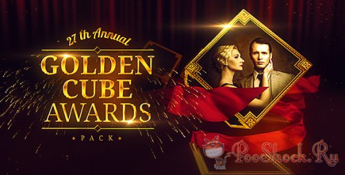 VideoHive - Golden Cube - Awards Pack