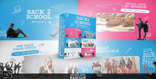 VideoHive - Back 2 School After Party (.aep)