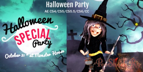 Videohive - Halloween Party/Wish 12982685 (.aep)