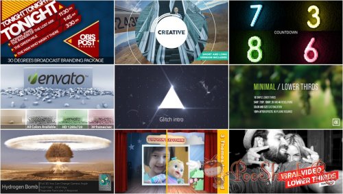 VideoHivePack - 205 (After Effects Projects Pack)