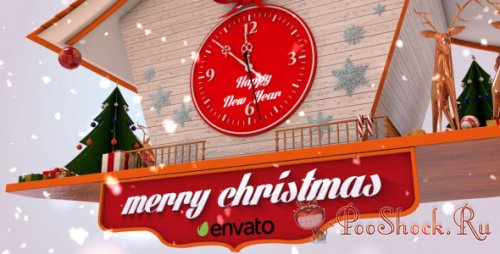 Videohive - Christmas Cuckoo Clock (.aep)