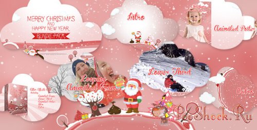 Videohive - Christmas Vector Bundle (.aep)