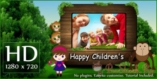 Videohive - Happy Children's (.aep)