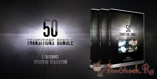 VideoHive - 50 Transitions Bundle (Motion Graphics) (.mov)