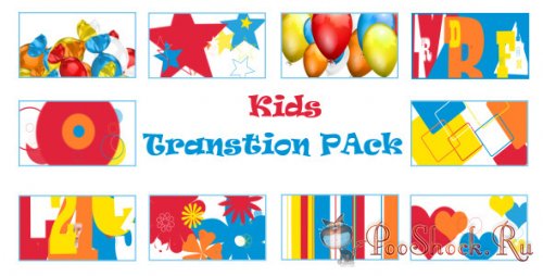 VideoHive - Kids Transition Pack (.mov)