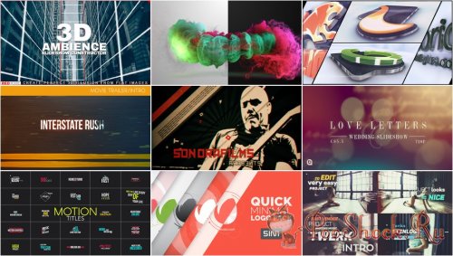 VideoHivePack - 222 (After Effects Projects Pack)