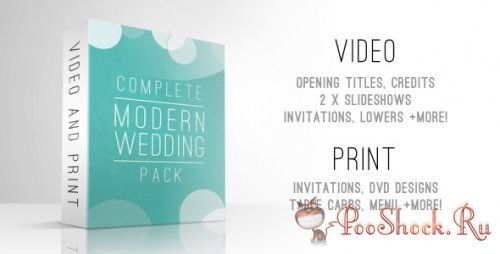 VideoHive - Complete Modern Wedding Pack (.aep)