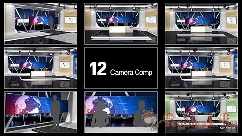 VideoHive - NewsStudio 100 (.aep)