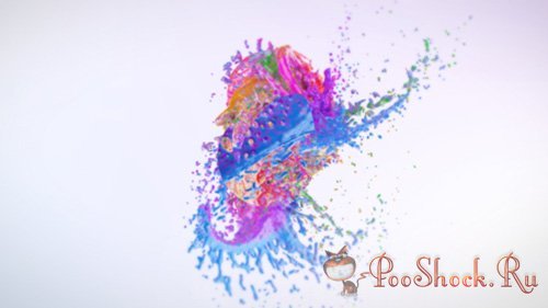 VideoHive - Colorful Splash Logo Reveal (.aep)