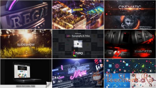 VideoHivePack - 271 (After Effects Projects Pack)