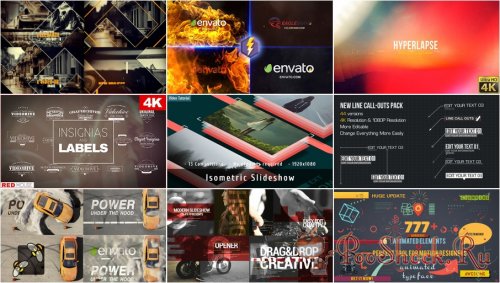 VideoHivePack - 285 (After Effects Projects Pack)