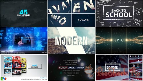 VideoHivePack - 300 (After Effects Projects Pack)