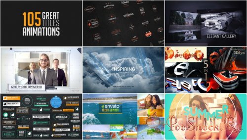 VideoHivePack - 302 (After Effects Projects Pack)