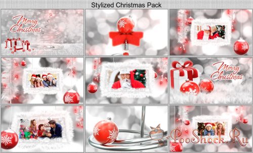 VideoHive - Stylized Christmas Pack (AE-Project)